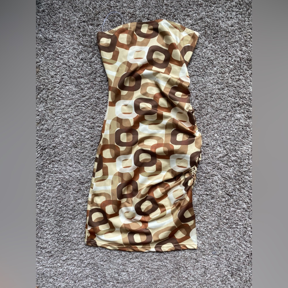 Princess Polly Cinched Patterned Tube Dress